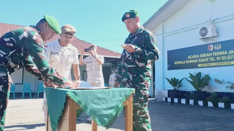 Serah Terima Karumkit Tk IV Bukittinggi: Jabatan Berganti, Pengabdian Tak Berhenti
