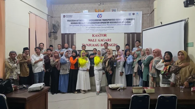 Jasa Raharja Bersama Stakeholder Gelar Kampanye Keselamatan di Tanjung Baringin