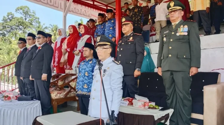 Semangat Kemerdekaan Menggema Koramil 07 Kapur IX Hadir