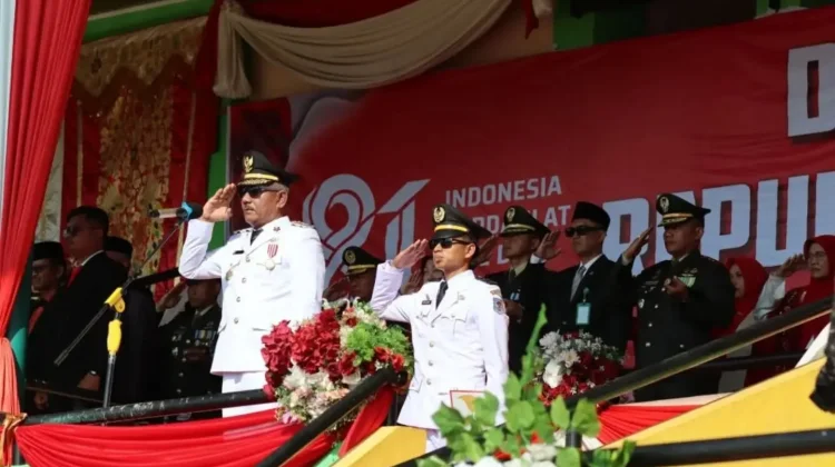 Upacara HUT RI Ke-81 Lima Puluh Kota Berlangsung Khidmat