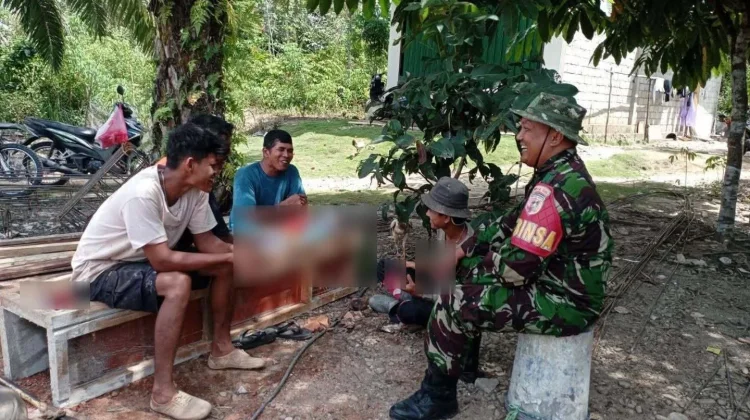 Satgas TMMD ke-129 Perkuat Ketertiban lewat Komsos