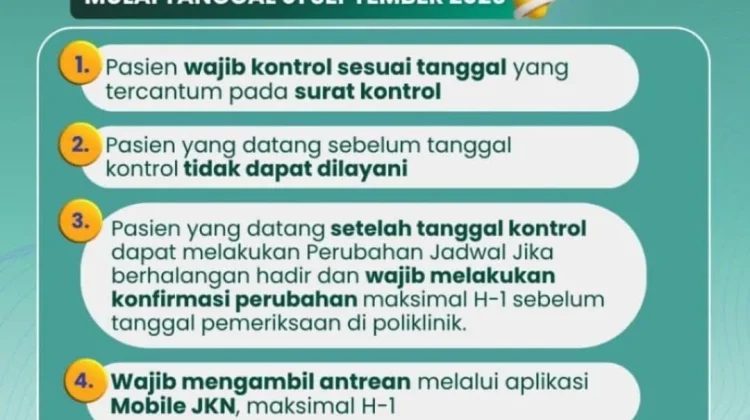 RSI Ibnu Sina Bukittinggi Terapkan Aturan Baru BPJS
