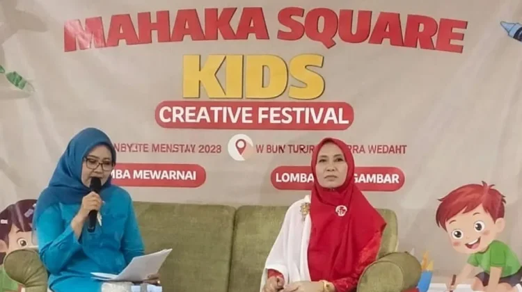 Dr. Rosita Medina Doktor PAUD Berbagi Ilmu di Festival Anak Kreatif Jakarta