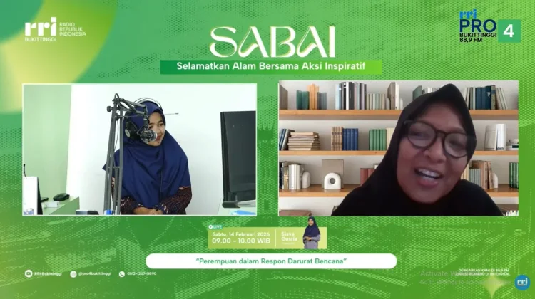 Perempuan Penggerak Utama Tanggap Bencana di Lapangan