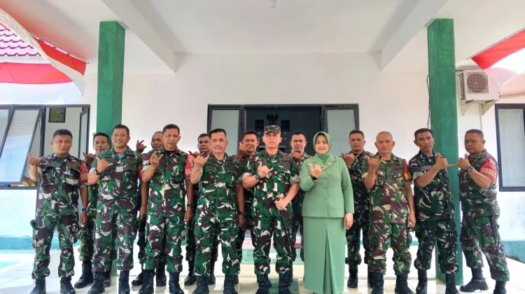Dandim Laksanakan Kunjungan Ke Koramil 06/Koto Tangah Dalam Rangka Pamitan