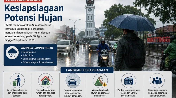 Warga Diminta Siaga Potensi Hujan
