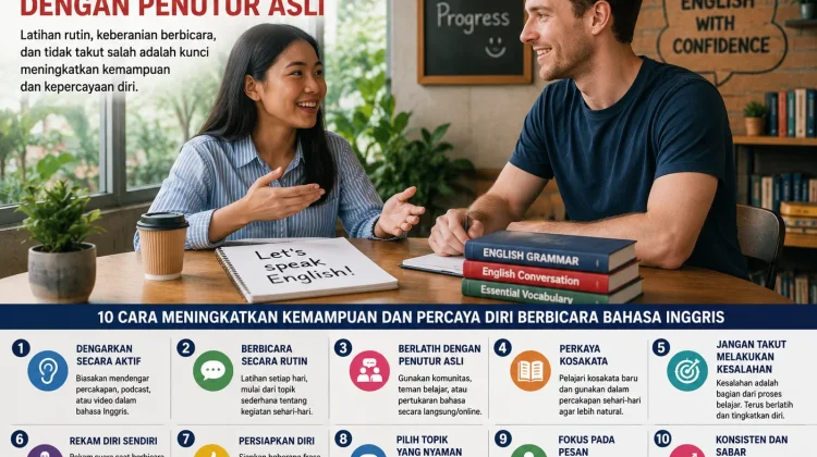 Percaya Diri Bicara Inggris, Ini Caranya