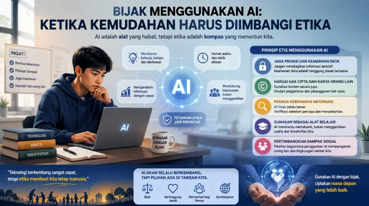 Bijak Menggunakan AI, "ketika Kemudahan Harus Diimbangi Etika"