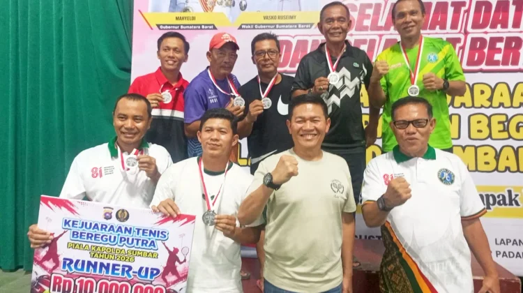 Piala Kapolda Sumbar HUT RI ke-81 Tuntas, Pelti Sumbar dan Kemon Juara