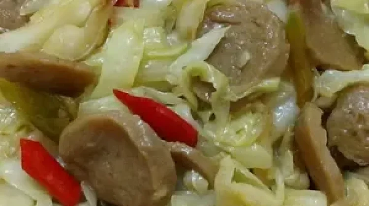 Tumis Kol, dan Bakso Masakan Sederhana yang Mudah Didapat