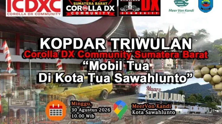 Kopdar DX Sumatera Barat di Sawahlunto Sukses