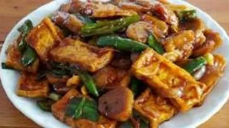 Hidangan Lezat "Tahu Kecap Pedas Manis"