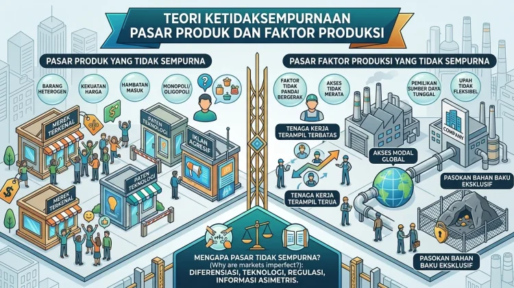 Teori Ketidaksempurnaan Pasar Produk, dan Faktor Produksi