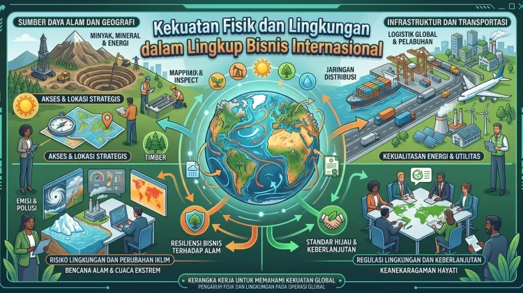 Kekuatan Fisik, dan Lingkungan dalam Lingkup Bisnis Internasional