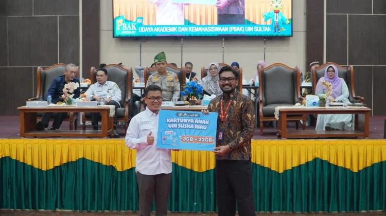 Telkomsel Dukung PBAK UIN Suska Riau Perkuat Pembelajaran Digital