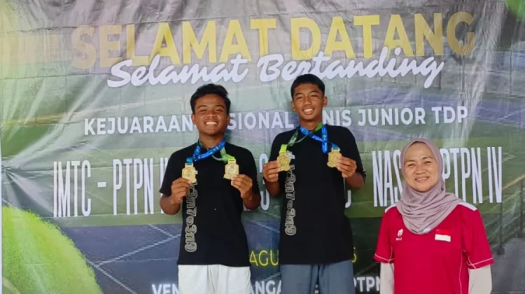 Kejurnas Tenis Junior Riau Dihadiri Pemain Timnas