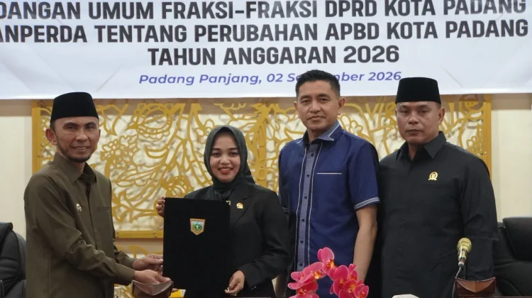Perubahan APBD 2026 Padang Panjang Fokus Pulihkan Pascabencana