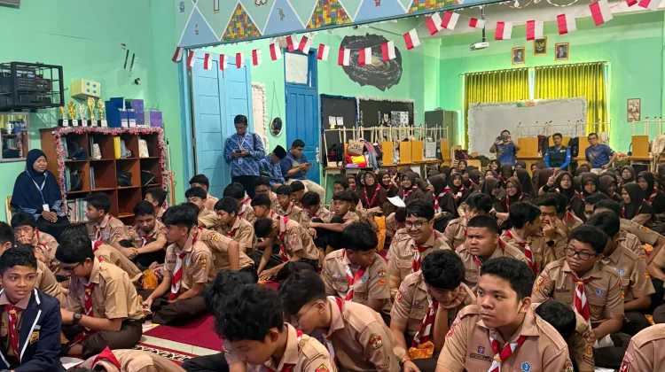 133 Siswa Adzkia Belajar Pajak Lewat Permainan dan Cerita