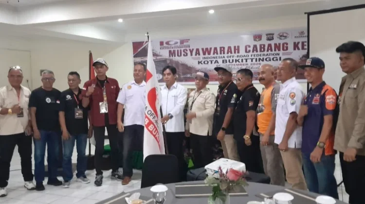 Nova Chandra Pimpin IOF Bukittinggi, Dorong Off-Road Lebih Peduli Masyarakat