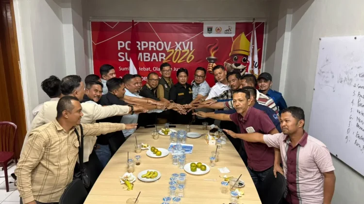 KONI se Sumbar Rapatkan Barisan Sonsong Porprov 2026