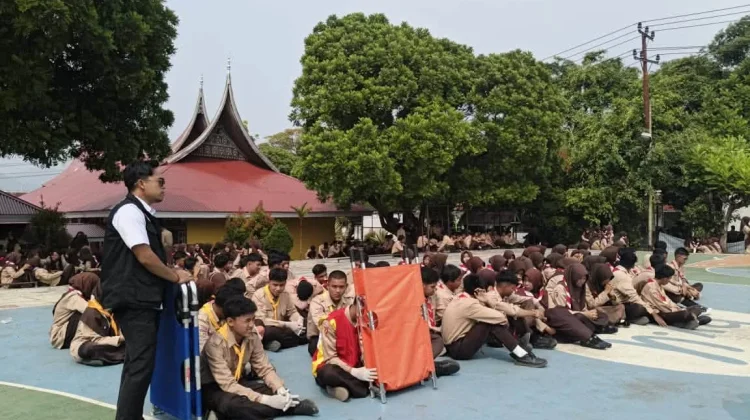 SMAN 2 Padang Panjang Luncurkan SPAB, Bangun Budaya Sadar Bencana