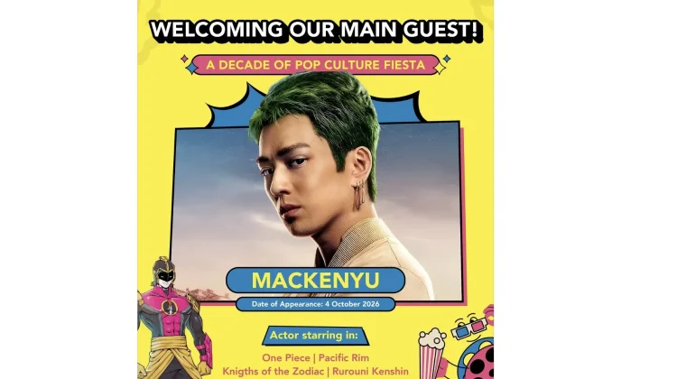 Aktor Live-Action One Piece Mackenyu Bakal Sapa Penggemar di Indonesia Comic Con