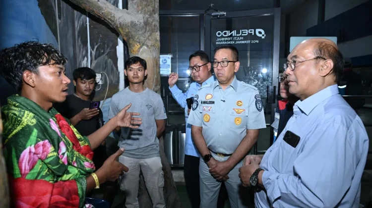 Dirut dan Dirops Jasa Raharja Tinjau Penanganan Korban KM Virgo Transport 8