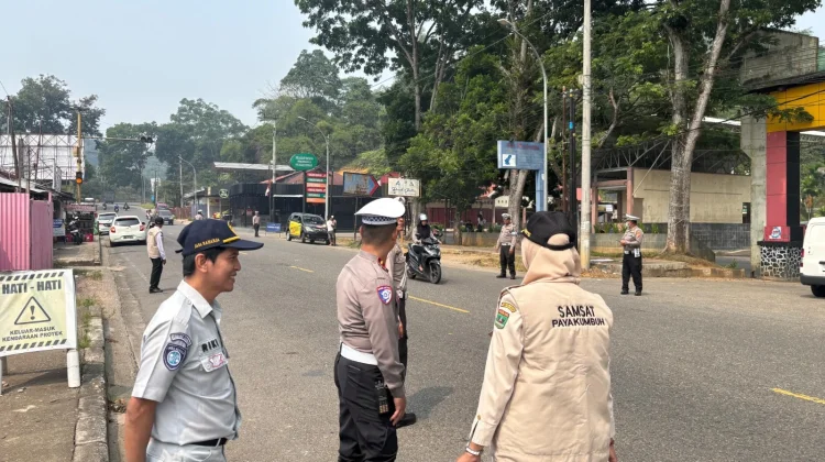 Razia Gabungan Samsat Payakumbuh Sasar Kepatuhan Pajak Kendaraan
