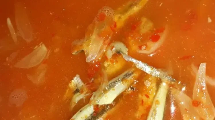 Sambalado Cangkuak masakan khas yang nikmat