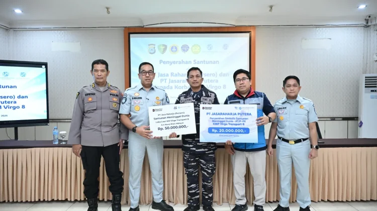Santunan ABK Korban Kapal Motor Virgo Delapan Diserahkan