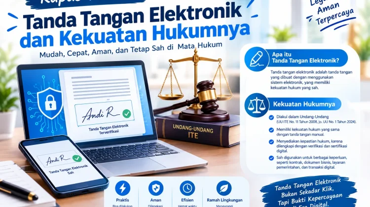 Kupas Tuntas Tanda Tangan Elektronik dan Kekuatan Hukumnya