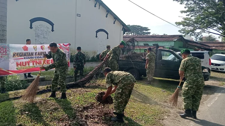 Kodim 0304 Agam Kerahkan 58 Personel Rawat Pangkalan