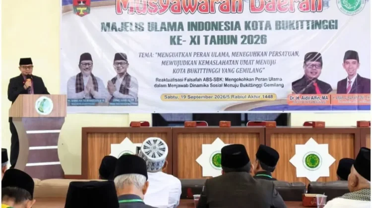 Ibnu Asis: Ulama Dibutuhkan Wujudkan Bukittinggi Berkah