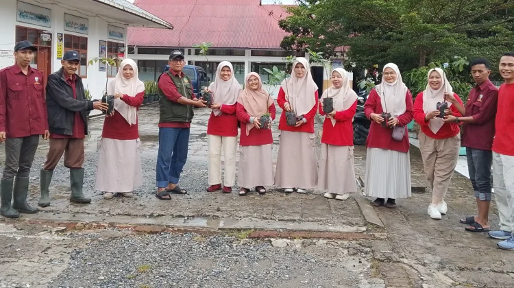 Penanaman Pohon, Kolaborasi BPDAS Agam Kuantan dan SDN 05 Puhun Pintu Kabun