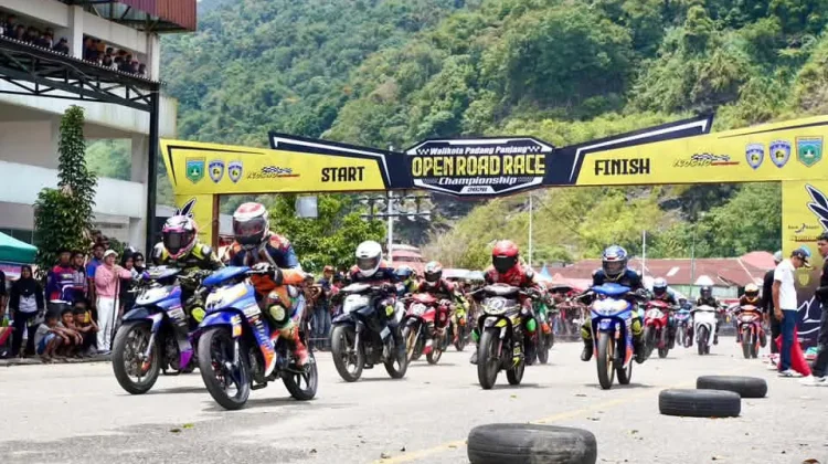 IMI Padang Panjang Sukses Gelar Road Race, Diikuti Pembalap Sumbar, Riau dan Jambi