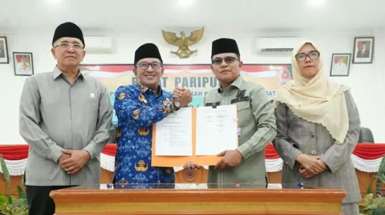 DPRD dan Pemkab Tanah Datar Setujui Ranperda Perubahan APBD 2026 Menjadi Perda