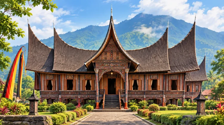 Gonjong Rumah Gadang, dan Makna Filosofi di Baliknya