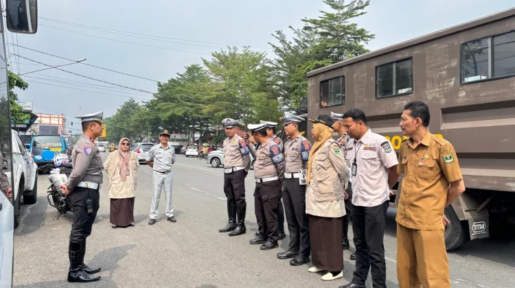 Razia Gabungan Samsat Payakumbuh Ingatkan Taat Pajak Kendaraan