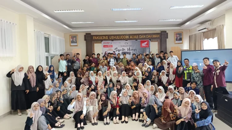 Jasa Raharja Bukittinggi Edukasi Safety Riding Mahasiswa Batusangkar