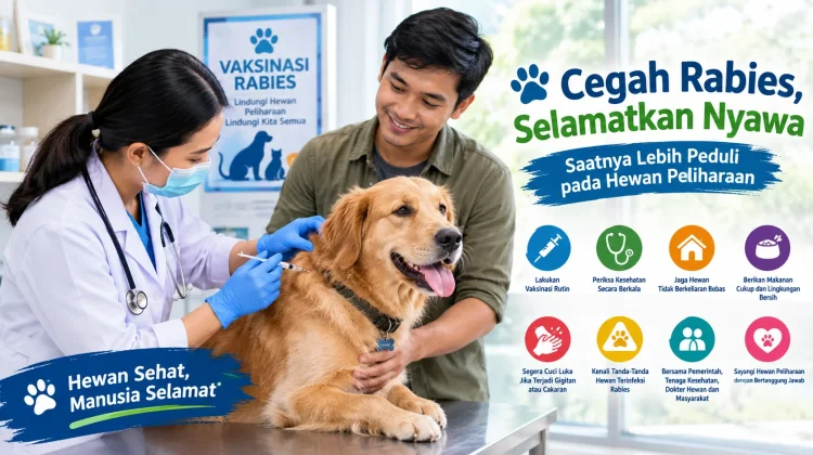 Cegah Rabies, Selamatkan Nyawa: Saatnya Lebih Peduli pada Hewan Peliharaan