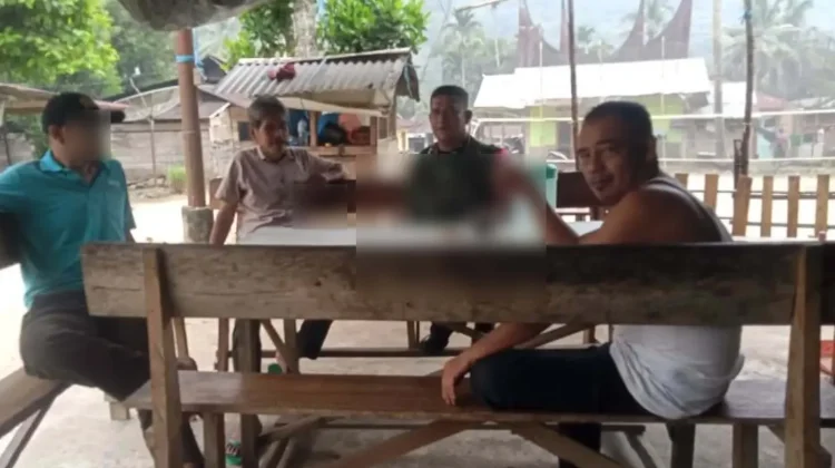Babinsa Luak Komsos Bersama Warga Nagari Sitanang