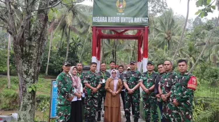 Itdam XX/TIB Verifikasi Jembatan di Kodim Payakumbuh