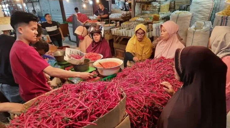 Kenaikan Harga Cabai di Bukittinggi Masih Fluktuatif