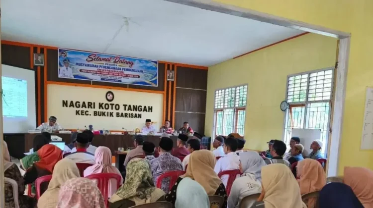 Babinsa Suliki Hadiri Musrenbang Penyusunan RKP 2027