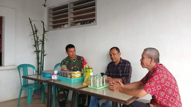 Babinsa Luak Ajak Warga Jaga Kamtibmas Cegah Karhutla