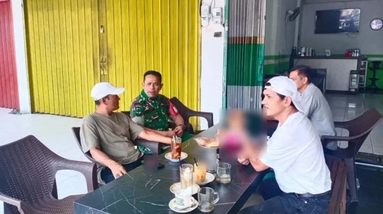 Babinsa Muaro Paiti Ajak Warga Waspadai Bahaya Narkoba