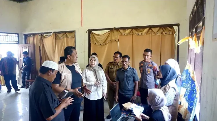 Pastikan Akuntabilitas, Wabup Pasaman Barat Monitoring Pilwana Sungai Aur