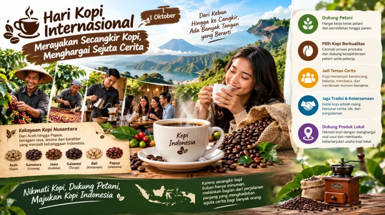 Hari Kopi Internasional: Merayakan Secangkir Kopi, Menghargai Sejuta Cerita