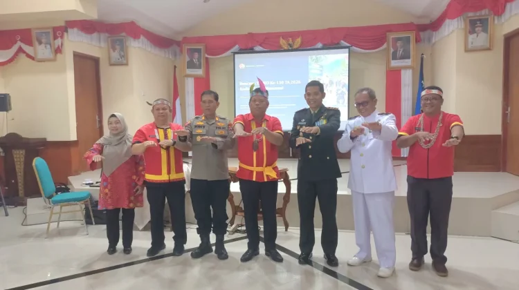 Dandim 0319/Mentawai Pimpin Rapat Persiapan TMMD ke-130 di Aula Pemda Mentawai