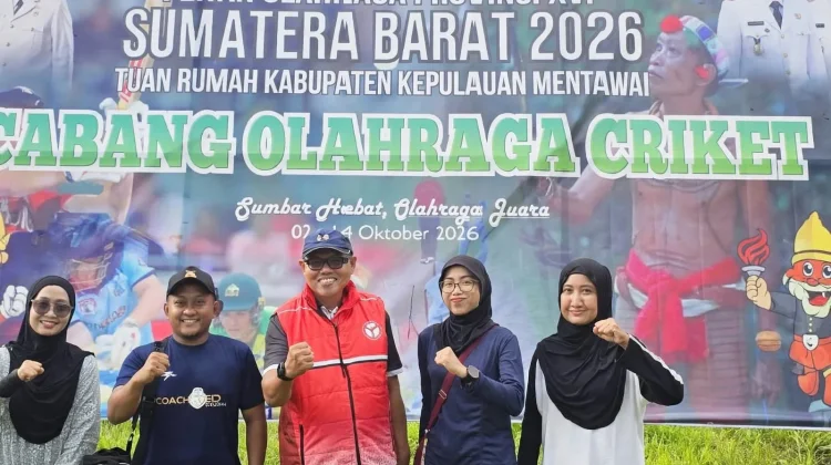 Porprov XVI Dibuka Gubernur, Kriket Mentawai Sudah Siap Tempur